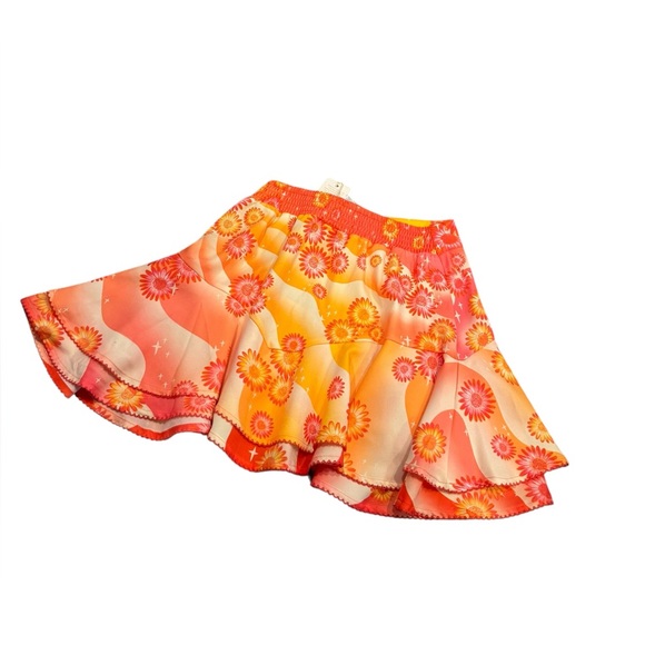 Agua Bendita NIXI Solaris multi mini skirt NWT S - Picture 3 of 4